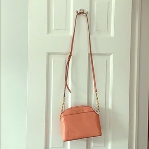 Michael Kors Emmy Crossbody bag in Peach color